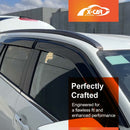 WeatherShields for Isuzu MU-X MUX 2022-Onwards Car Weather Shields Wind Deflectors Sun Visors-5