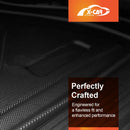 3D Floor Mats for Ford Next-Gen Ranger Dual Cab 2022-Onwards  All-Weather Liners-3