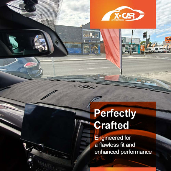 Dash Mat for Ford Ranger PX Mk3 Series 2018-2022 Non-Slip Dashboard Pad Cover