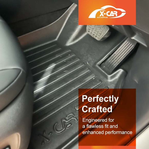 X-CAR 3D floor mats for Toyota Kluger 2021-onwards driver side.