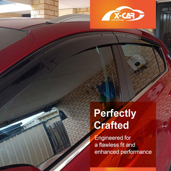 WeatherShields for Kia Sportage 2016-2021 Car Weather Shields Wind Deflectors Sun Visors