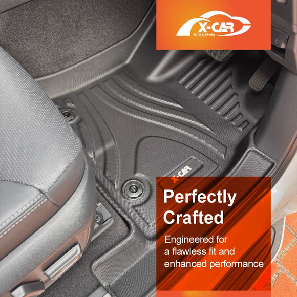 3D Floor Mats for Toyota Landcruiser 300 Series 2021-Onwards All-Weather Liners