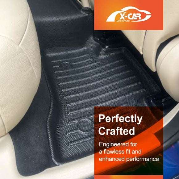 3D Floor Mats for Mercedes-Benz GLC Class 2015-2022 All-Weather Car Liners