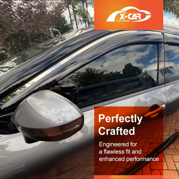 WeatherShields for Nissan X-trail Xtrail T33 2022-Onwards Car Weather Shields Visors Stainless