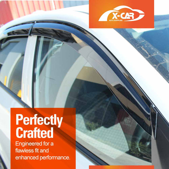 WeatherShields for Kia Picanto 2017-Onwards Car Weather Shields Wind Deflectors Sun Visors