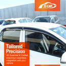 WeatherShields for Kia Picanto 2017-Onwards Car Weather Shields Wind Deflectors Sun Visors-11