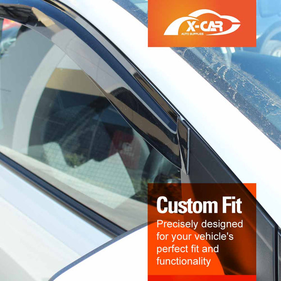 WeatherShields for Kia Picanto 2017-Onwards Car Weather Shields Wind Deflectors Sun Visors