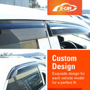 WeatherShields for Kia Picanto 2017-Onwards Car Weather Shields Wind Deflectors Sun Visors-7