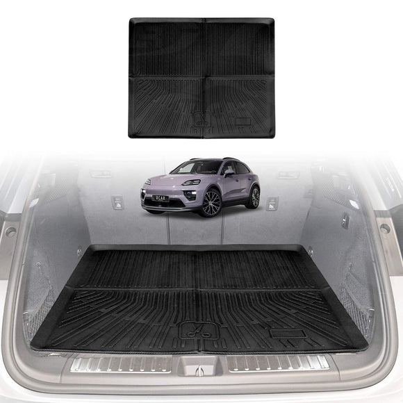 Boot Liner/ Back Seat Protector for Porsche Macan Electric 2024-Onwards All Weather Car Mat