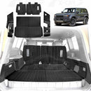Boot Liner / Back Seat Protector  for Toyota Prado 250 Series 5-Seater 2024-Onwards-1
