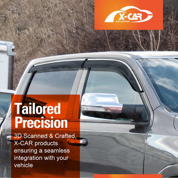Weathershields for Ram 1500 DT Series Crewcab 2020-Onwards Car Weather Shields