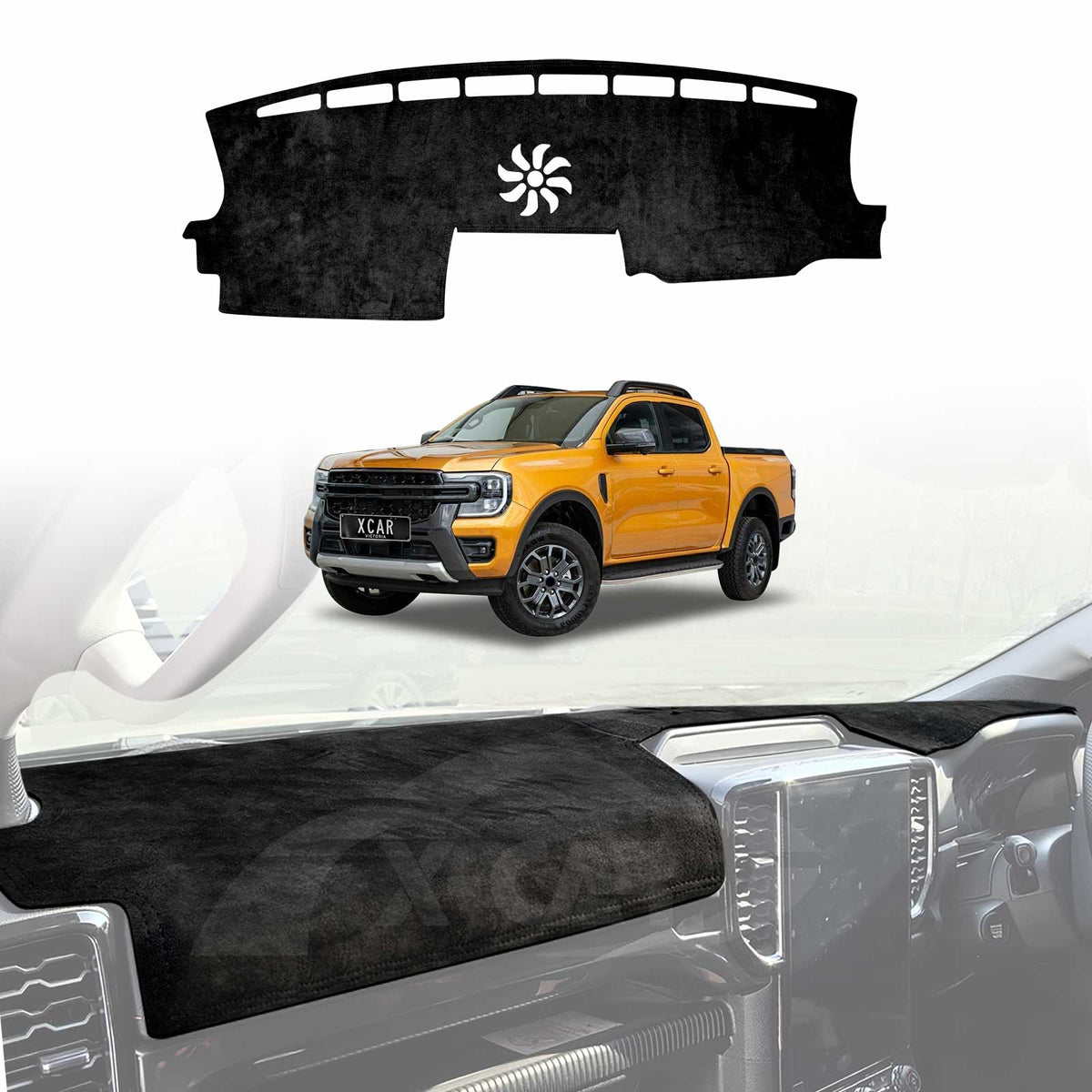 Ford Ranger Next Gen 2022-Onwards Dash Mat Non-Slip | X-CAR