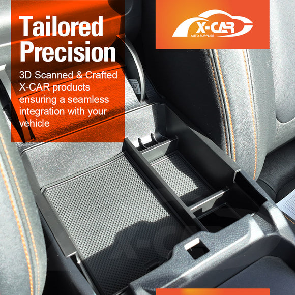 Centre Console Organiser for Ford Next-Gen Ranger 2022-Onwards Armrest Tray Cup Holder Storage Box Interior Accessories