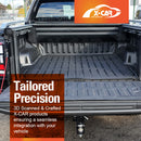 Tub Liner Tailgate Mat for Ford Next-Gen Ranger Raptor RA 2022-Onwards Heavy Duty Cargo Trunk Mat-12