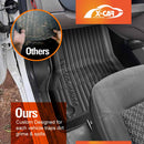 3D Front Floor Mats for Renault Kangoo F61 / Phase II  Auto 2010-2021 All-Weather Car Liners-2