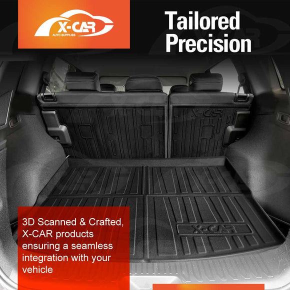 Boot Liner / Back Seat Protector for Renault Koleos 2016-Onwards All Weather Cargo Mat