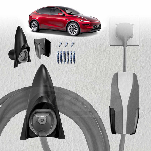 Tesla Model Y Juniper Charger Holder 2025-Onwards Cable Organizer Wall Mount Adapter