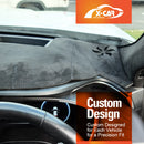 Dash Mat for Hyundai SantaFe Santa Fe 2018-2023 With HUD Non-Slip Microfiber Pad Cover-5