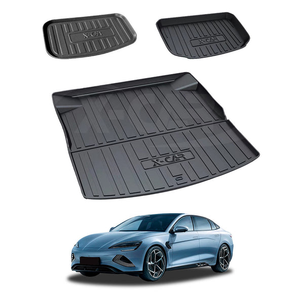 Interior Liners Set for BYD Seal 2023-2025 Front Trunk Back Seats Boot Cargo Mats