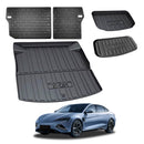 Interior Liners Set for BYD Seal 2023-2024 Back Seats Front Trunk Toolbox Boot Cargo Floor Mats
