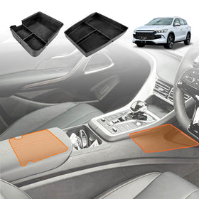 X-CAR armrest ray and centre console organiser installed in BYD Sealion 5 centre console. 
