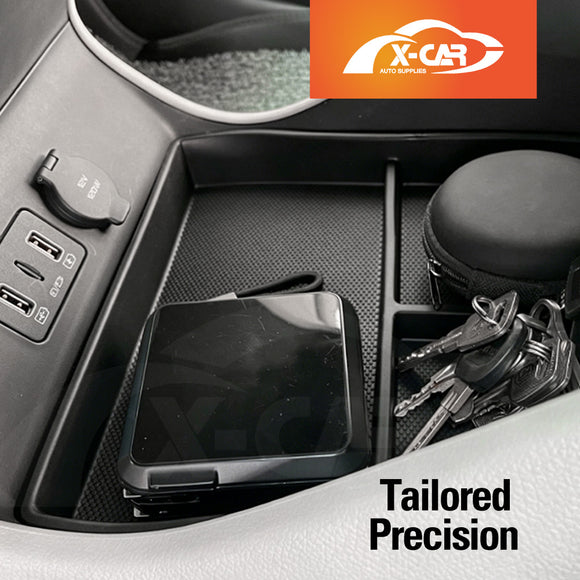 X-CAR car console organiser tray installed in BYD Sealion 5