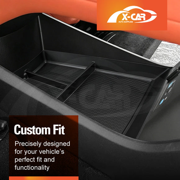 X-CAR lower centre console tray installed in BYD SEALION 8.