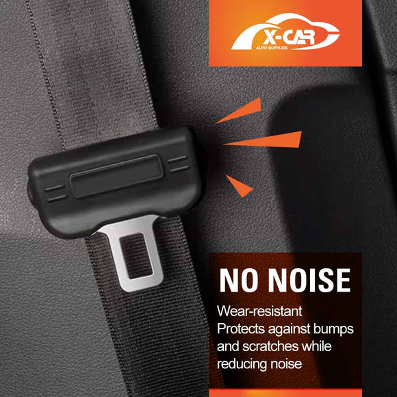 Seatbelt Buckle Silicone Protective Covers for Car Seat Belt Protector Universal Anti-Scratch Interior Accessories Set of 2