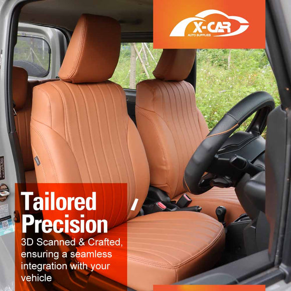 Seat Covers for Suzuki Jimny 3-Door 2018-Onwards Premium Vintage PU Leather