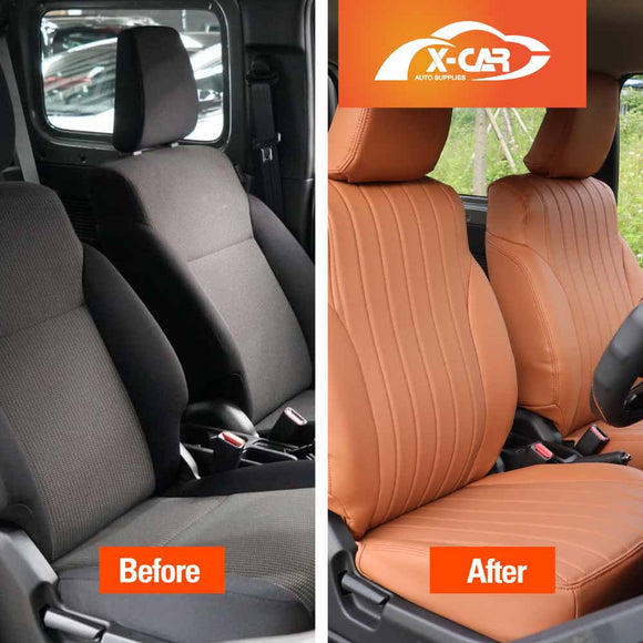 Seat Covers for Suzuki Jimny 3-Door 2018-Onwards Premium Vintage PU Leather