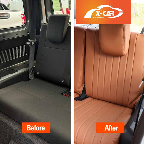 Seat Covers for Suzuki Jimny 3-Door 2018-Onwards Premium Vintage PU Leather