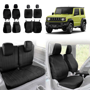 Seat Covers for Suzuki Jimny 3-Door 2018-Onwards Premium Vintage PU Leather