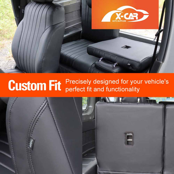 Seat Covers for Suzuki Jimny 3-Door 2018-Onwards Premium Vintage PU Leather