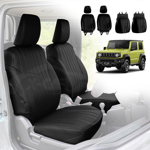 Seat Covers for Suzuki Jimny 3-Door 2018-Onwards Premium Vintage PU Leather