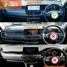 Dash Mat for Kia Seltos Without HUD 2022-Onwards Non-Slip Dashboard Pad Cover - 0