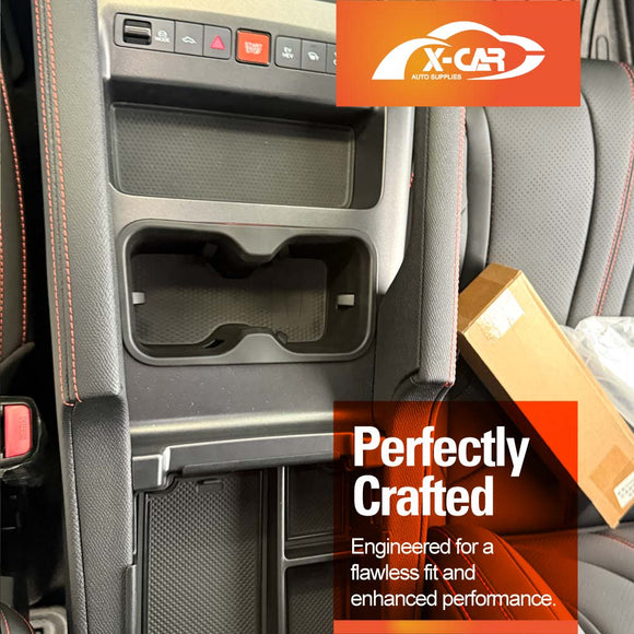 Centre Console Organiser for BYD Shark 6 2024-Onwards Armrest Storage Tray Charging Mat Cup Holder Interior Accessories
