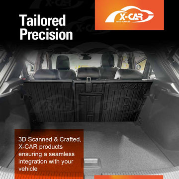 Back Seat Protector for SKODA Karoq 2018-Onwards Cargo Trunk Mat - 0