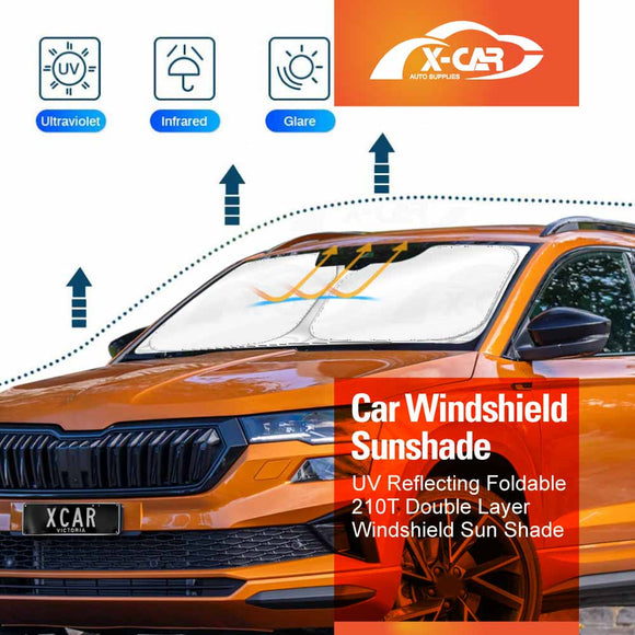 WindScreen Sun Shade for SKODA Karoq 2018-Onwards WindShield Blind