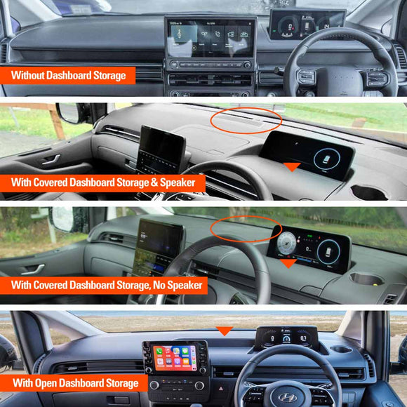 Dash Mat for Hyundai Staria 2021-Onwards Non-Slip Dashboard Pad Cover