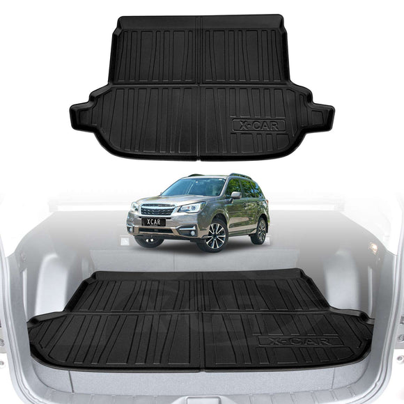 Boot Liner/ Back Seat Protector for Subaru Forester 2012-2018 All Weather Cargo Mat