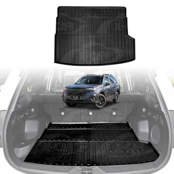 Boot Liner /Back Seat Protector for Subaru Forester 6th Gen 2025-Onwards All Weather Car Mats