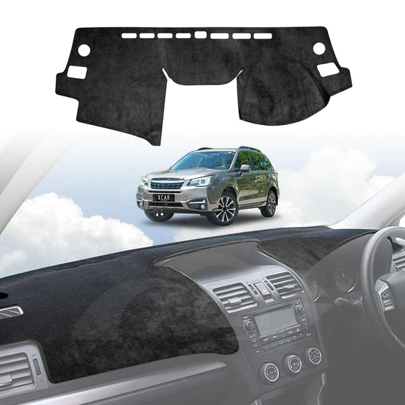 Dash Mat for Subaru Forester 2012-2018 Non-Slip Microfiber Pad Cover