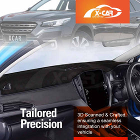 X-CAR dash mat for Subaru Outback 2020-2025 installed on the dashboard of the vehicle.