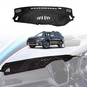 X-CAR dash mat for Subaru Outback 2020-2025 installed on the dashboard of the vehicle.