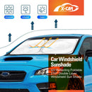 WindScreen Sun Shade for Subaru WRX Sedan 2014-2021 Wind Screen Sun Visor Protector-6