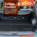 Boot Liner/ Back Seat Protector for Subaru Crosstrek 2023-Onwards All Weather Cargo Mat-11