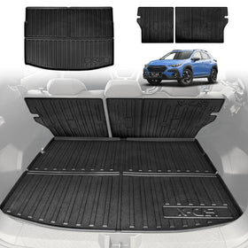 Boot Liner/ Back Seat Protector for Subaru Crosstrek 2023-Onwards All Weather Cargo Mat