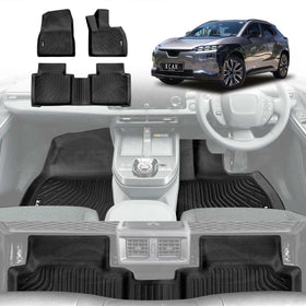 3D Floor Mats for Subaru Solterra 2023-Onwards All Weather Car Liners