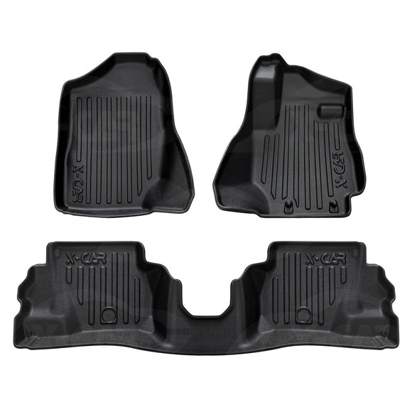 3D Floor Mats for Suzuki Jimny 3-Door Auto Transmission 2018-Onwards All-Weather Car Liners