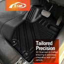 3D Floor Mats for Suzuki Jimny 3-Door Auto Transmission 2018-Onwards All-Weather Car Liners-2